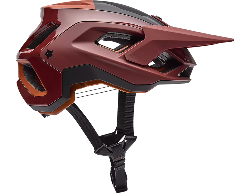 Fox Speedframe RS Paranoid MTB Helmet in Rust Brown-1