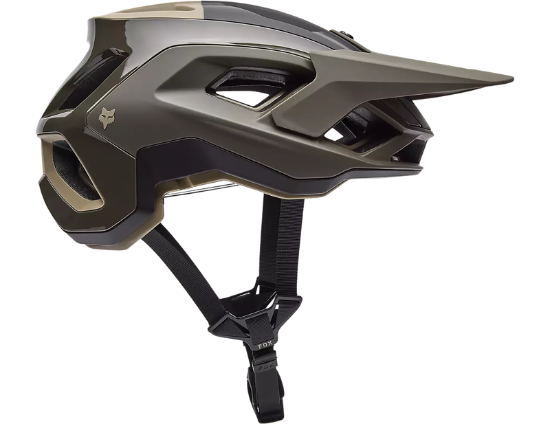 Fox Speedframe RS Paranoid MTB Helmet in Military Green-1