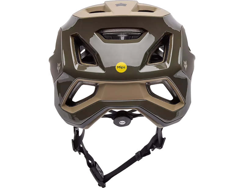 Fox Speedframe RS Paranoid MTB Helmet in Military Green-3