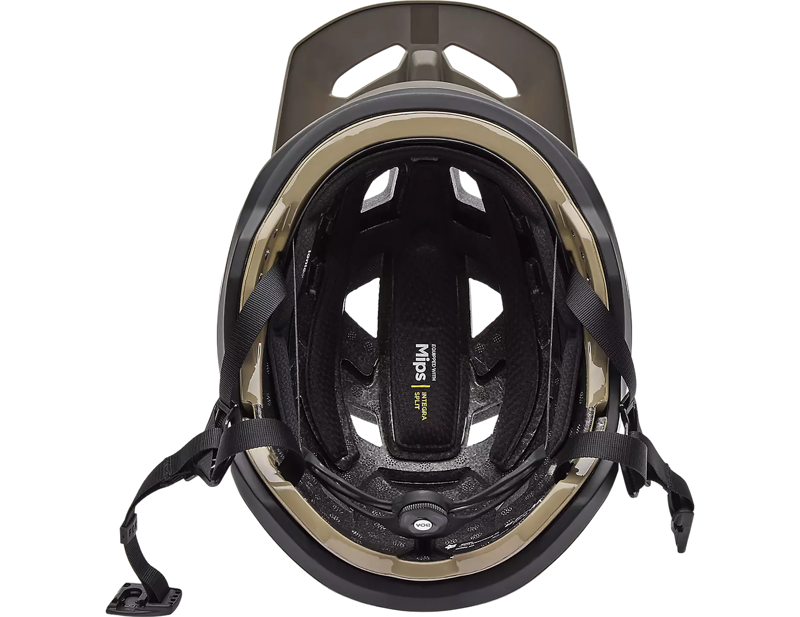 Fox Speedframe RS Paranoid MTB Helmet in Military Green-4