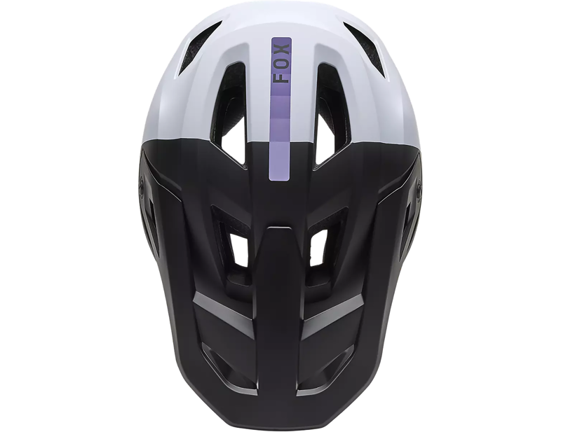 Fox Racing Rampage 5050 Helmet in Black/White-3