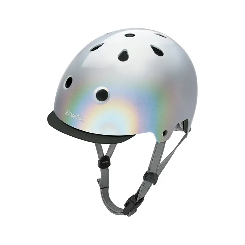 Balfes Bikes Electra Lifestyle Lux Helmet in Holo Silver | Free postage over £30, £10 off first order, price match & 0% finance.