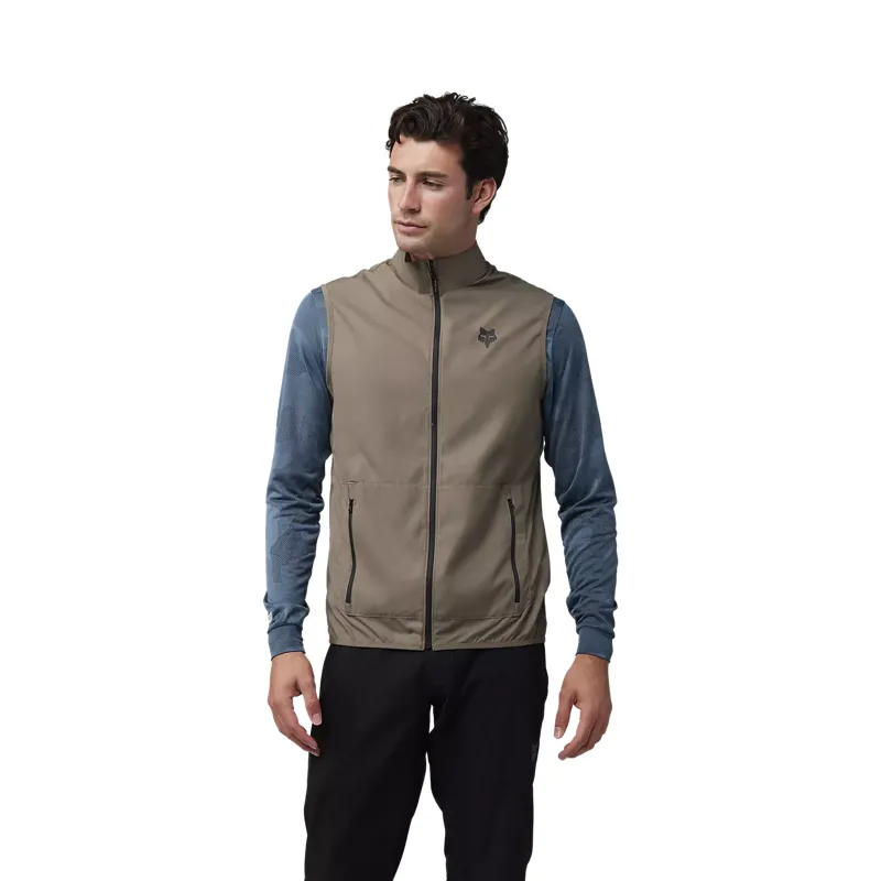 Fox Racing Ranger Wind Vest in Ash-2