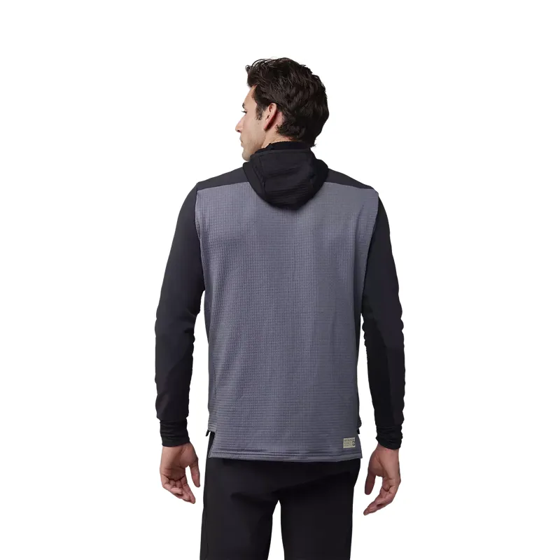 Fox Racing Defend Thermal Hoodie in Ash-3