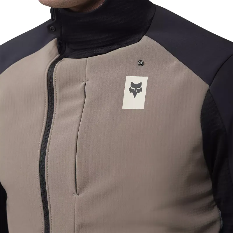 Fox Racing Defend Thermal Hoodie in Ash-4