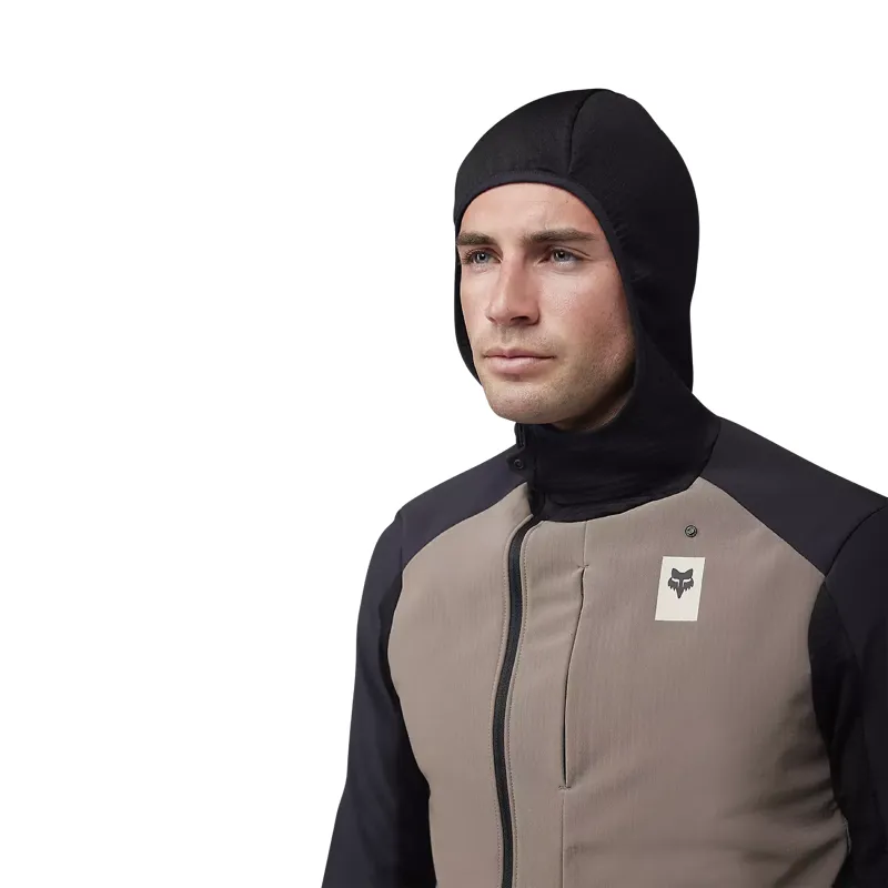 Fox Racing Defend Thermal Hoodie in Ash-5