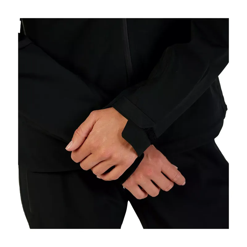 Fox Racing Women's Defend 3-Layer Water Jacket in Black-9