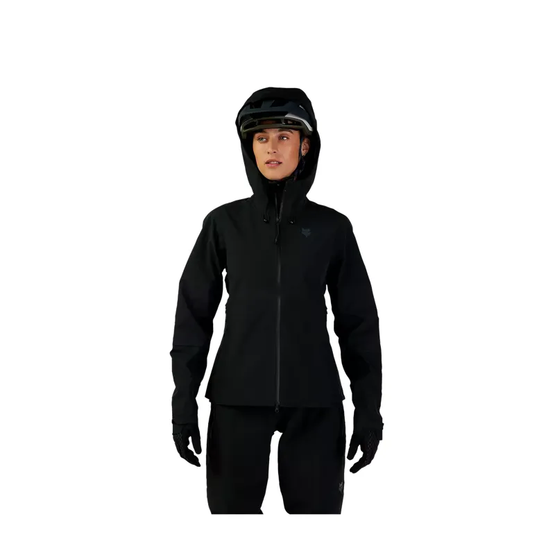 Fox Racing Women's Defend 3-Layer Water Jacket in Black-3