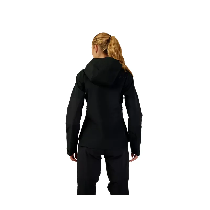Fox Racing Women's Defend 3-Layer Water Jacket in Black-4