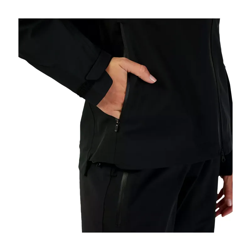 Fox Racing Women's Defend 3-Layer Water Jacket in Black-5