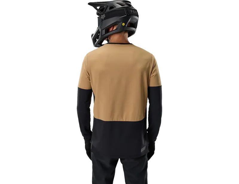 Fox Defend Thermal Jersey in Brown Sugar-2