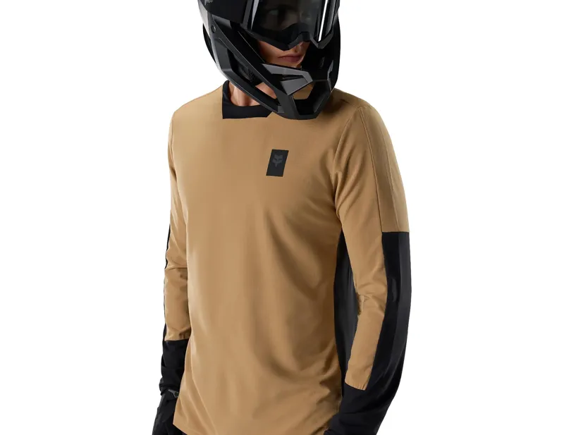 Fox Defend Thermal Jersey in Brown Sugar-4