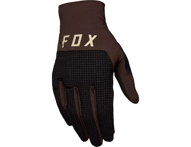 Fox Racing Flexair Pro Full Finger Gloves in Cocoa Brown-1