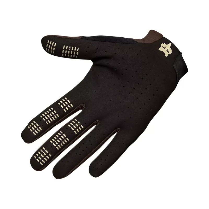 Fox Racing Flexair Pro Full Finger Gloves in Cocoa Brown-2