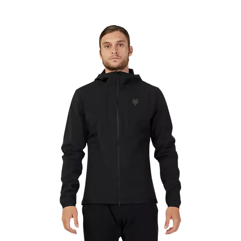 Fox Racing Ranger Fire Hoodie in Black-1