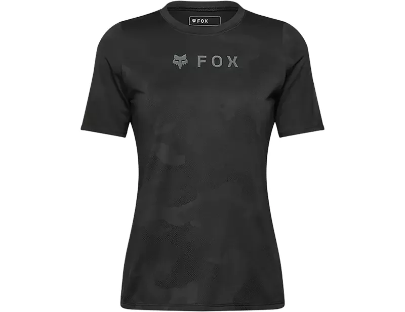Fox Clothing Womens Ranger TruDri short sleeved Jersey in black
