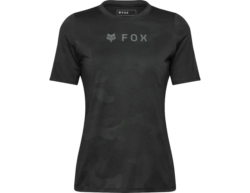 Fox Womens Ranger TruDri Short Sleeved Jersey in Black