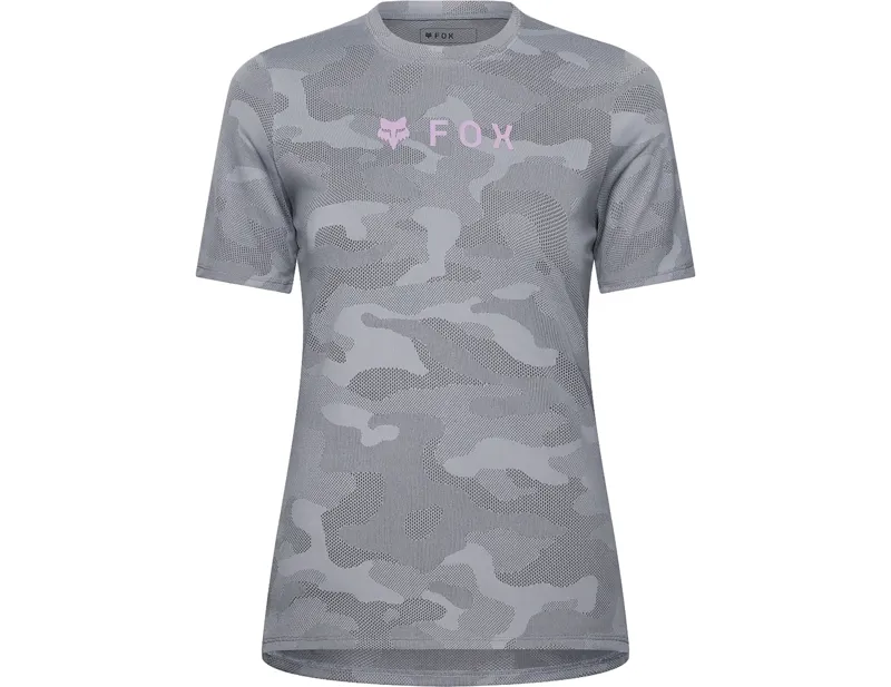 Fox Womens Ranger TruDri Short Sleeved Jersey in Pewter