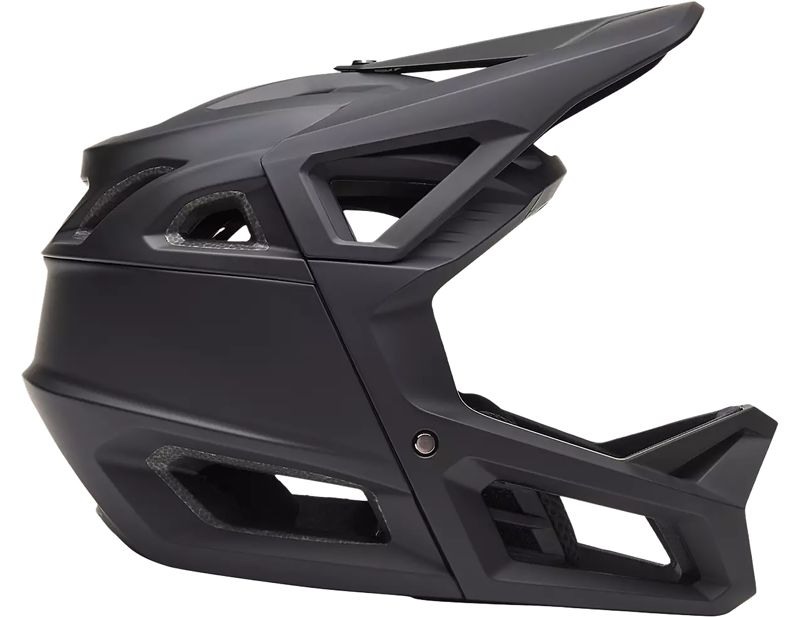 Fox Youth Proframe MTB Helmet in Matte Black -1