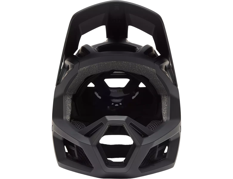 Fox Youth Proframe MTB Helmet in Matte Black -2