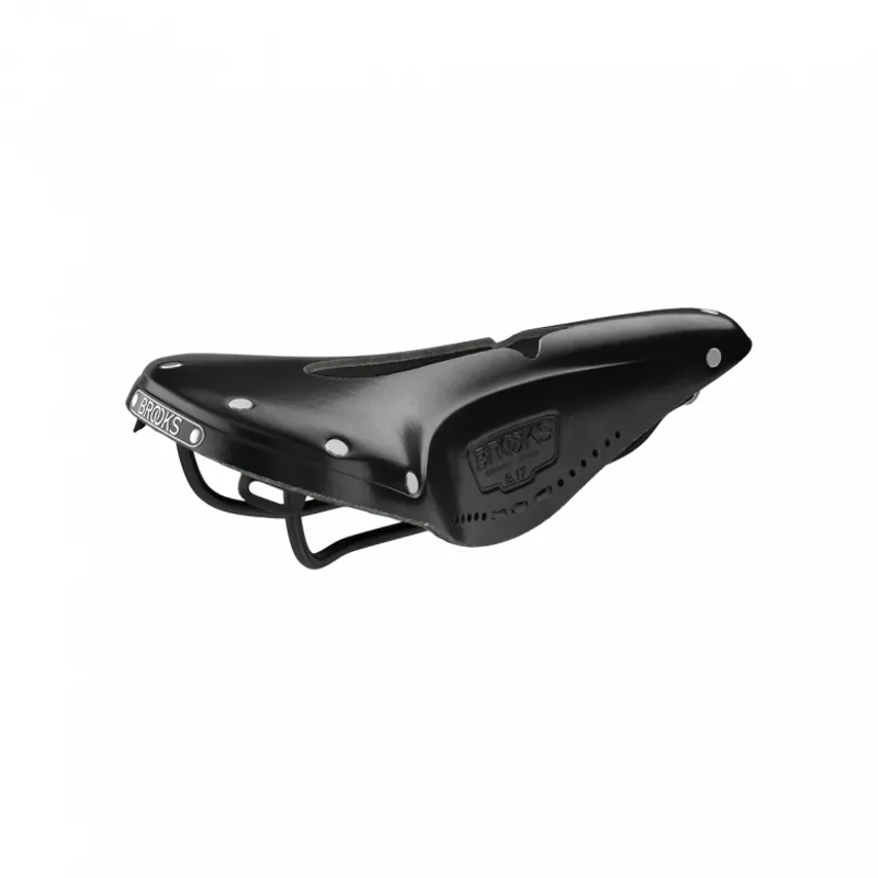 Brooks B17 Narrow Carved Saddle in Black