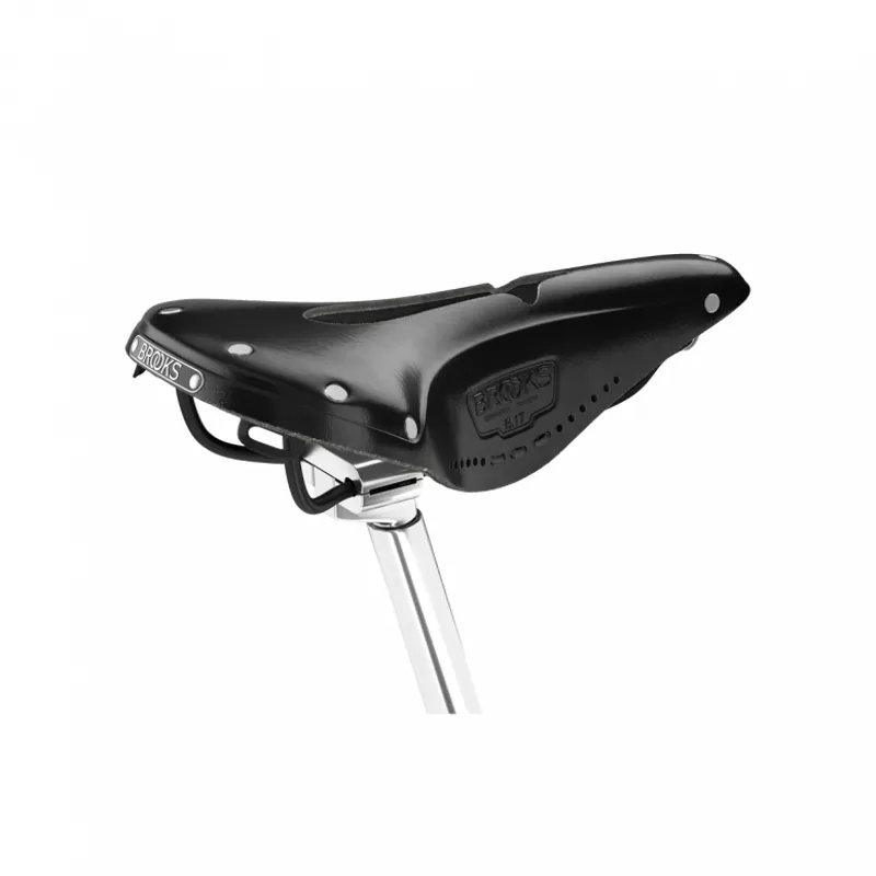 Brooks B17 Narrow Carved Saddle in Black-1