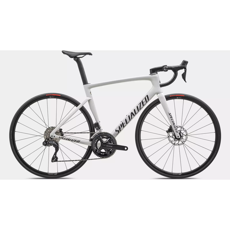 Balfes Bikes Specialized Tarmac SL7 Comp 105 Di2 Road Bike 2025 in Dune White/ Obsidian | Free postage over £30, £10 off first order, price match & 0% finance.