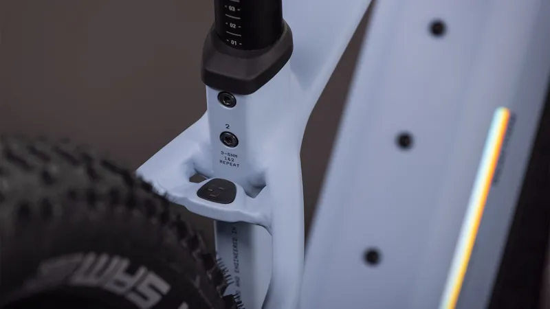 Cube Reaction Hybrid SLX 800 Electric Mountain Bike 2026 in GauzeGrey/IceBlue-3