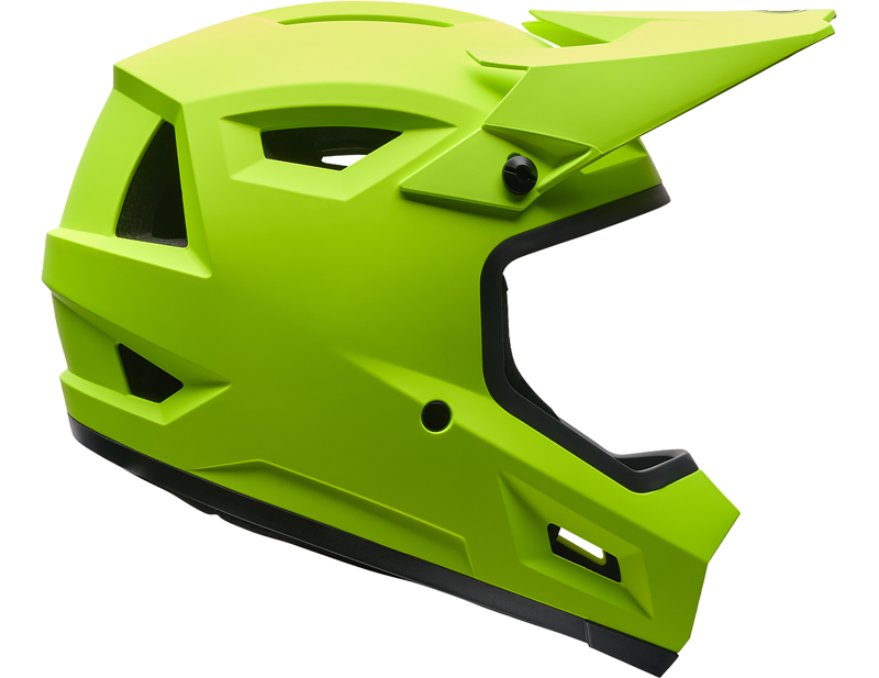 Bell Sanction 2 Full Face MTB Helmet in Fluorescent Yellow-1