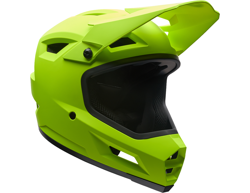 Bell Sanction 2 Full Face MTB Helmet in Fluorescent Yellow