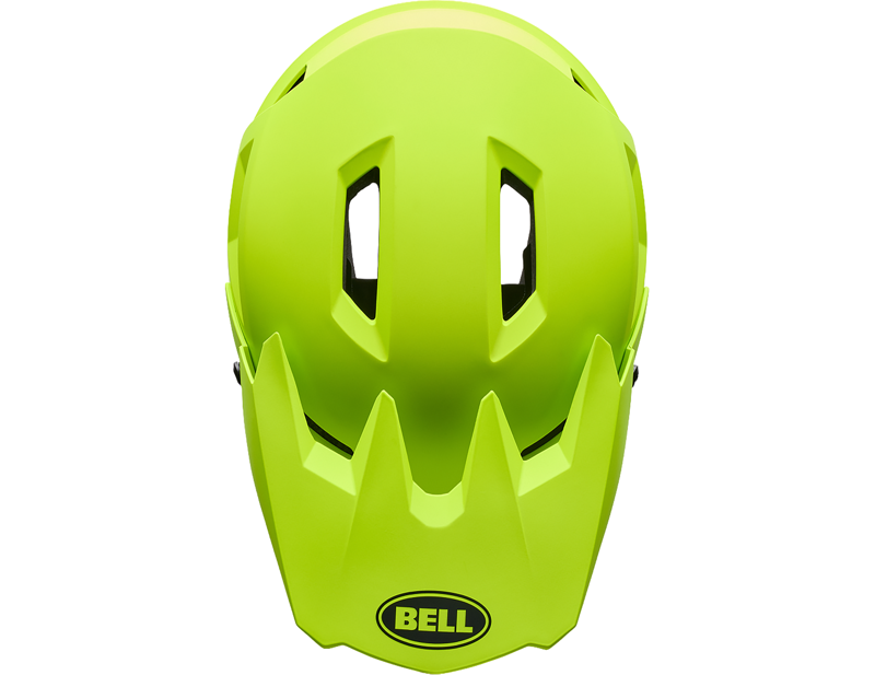 Bell Sanction 2 Full Face MTB Helmet in Fluorescent Yellow-4