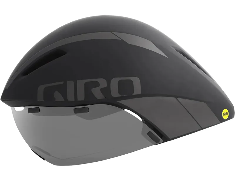 Giro Aerohead MIPS Aero/Tri Helmet in Black/Titanium