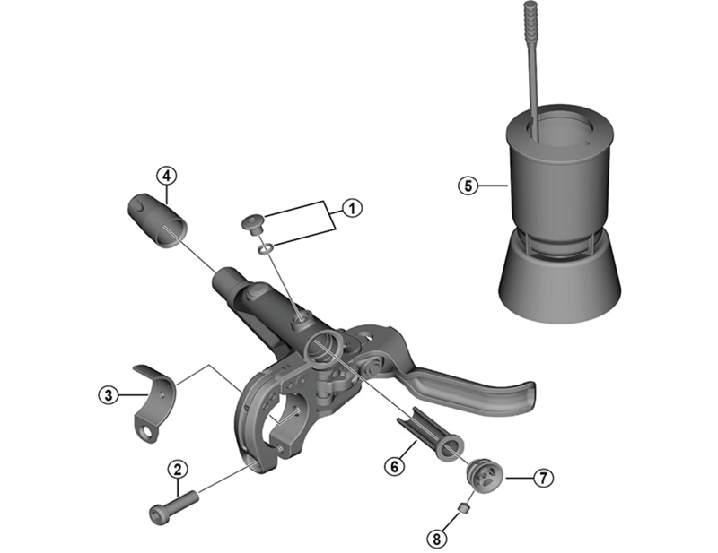 Balfes Bikes Shimano XT BL-M8000 clamp bolt | Free postage over £30, £10 off first order, price match & 0% finance.