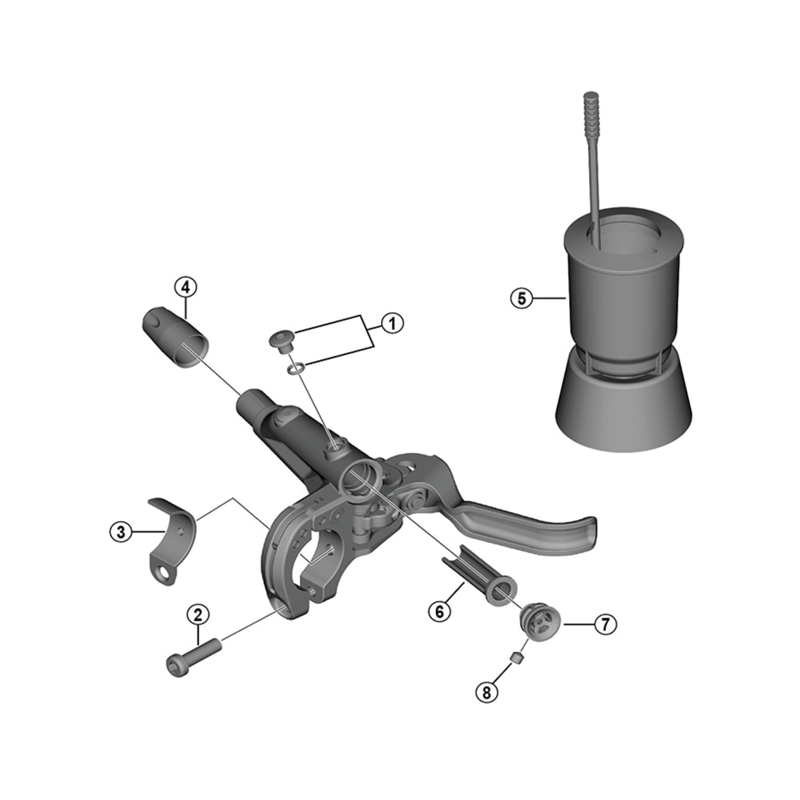 Balfes Bikes Shimano XT BL-M8000 clamp bolt | Free postage over £30, £10 off first order, price match & 0% finance.