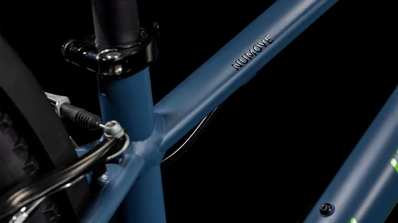 Cube Numove 240 Street 24 Inch Wheel Kids Bike 2025 in Naval Blue/Apple-3