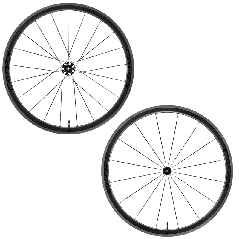 CADEX 36 Carbon Shimano HG 700c Rim Brake Wheelset