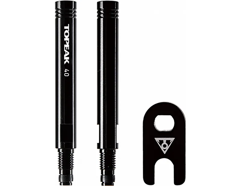 Balfes Bikes Topeak 40mm Valve Extender in Black | Free postage over £30, £10 off first order, price match & 0% finance.
