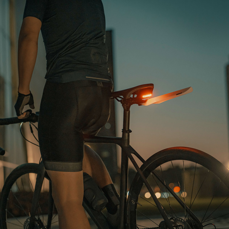 Topeak Flashfender Deluxe Duo Fixer Mudguards in Black/Transparent-3