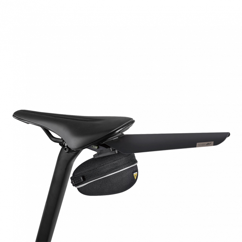 Topeak Flashfender Deluxe Duo Fixer Mudguards in Black/Transparent-1