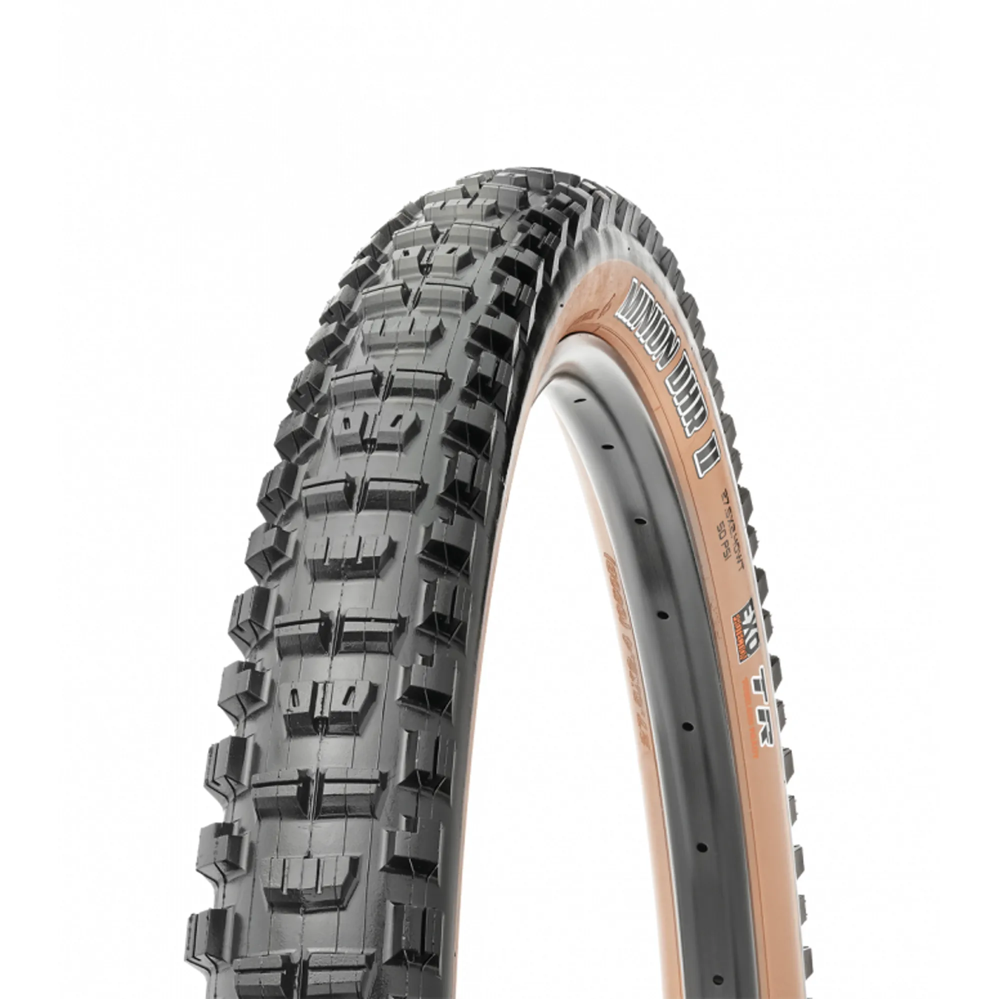 Maxxis Minion DHR II 29 x 60 TPI EXO MTB Tan Wall Tyre