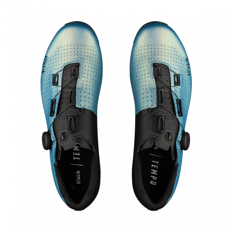 Fizik Tempo Decos Road Shoes in Iridescent Blue-1