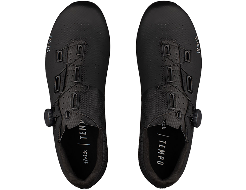 Fizik Tempo Decos Carbon Wide Fit Road Cycling Shoes in Black-4