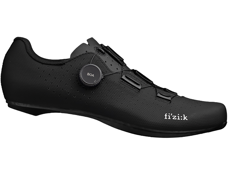 Fizik Tempo Decos Carbon Wide Fit Road Cycling Shoes in Black-1