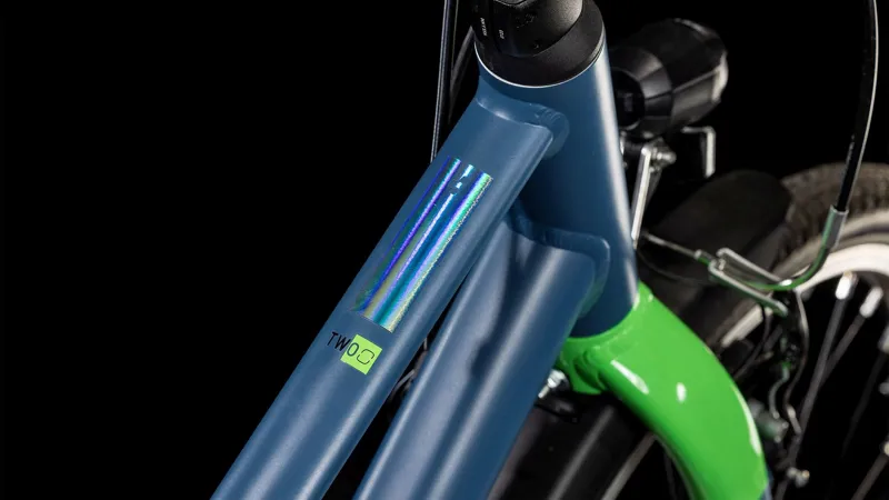 Cube Numove 200 20 Inch Wheel Kids Bike 2025 in Naval Blue/Apple-1