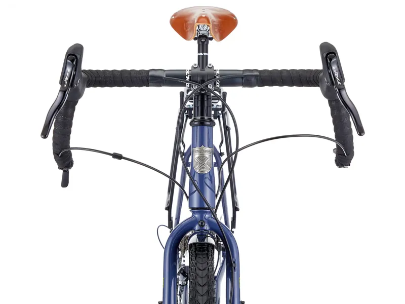 Kona Sutra SE Road Touring Bike 2025 in Gloss Dusky Purple with Avocado and Indigo Decals-3