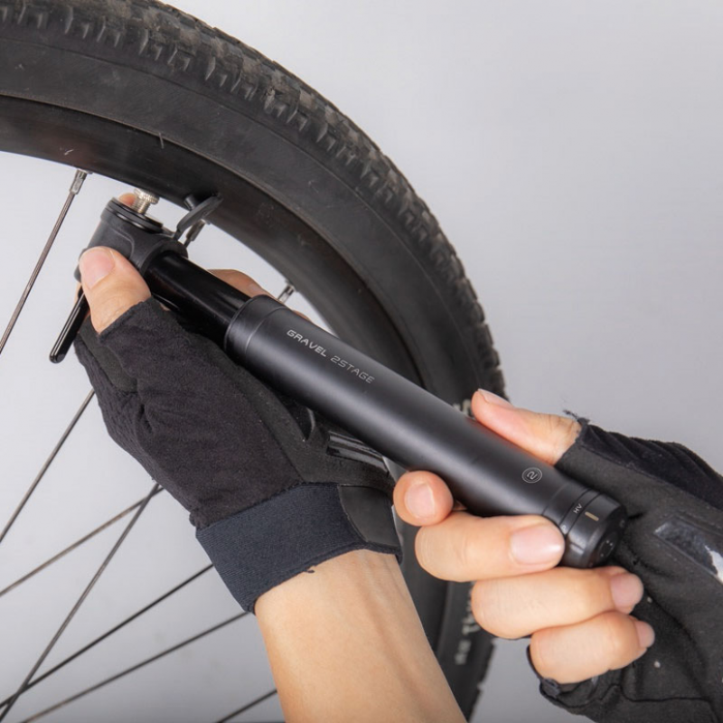 Topeak Gravel 2stage Mini Pump in Black -2