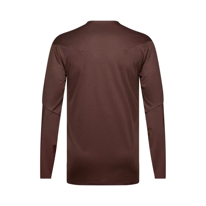 Fox Racing Flexair Pro Long Sleeve Jersey in Cocoa Brown-1