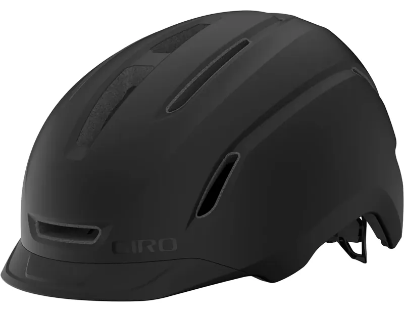 Balfes Bikes Giro Caden II LED Urban Cycling Helmet in Matte Black | Free postage over £30, £10 off first order, price match & 0% finance.