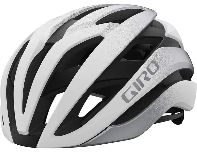Giro Cielo MIPS Road Helmet in Matte White/Silver Fade
