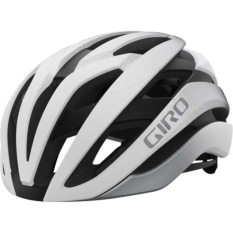 Balfes Bikes Giro Cielo MIPS Road Helmet in Matte White/Silver Fade | Free postage over £30, £10 off first order, price match & 0% finance.